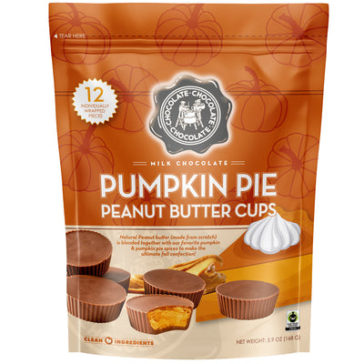 Milk Pumpkin Pie Peanut Butter Cups - 12 CT