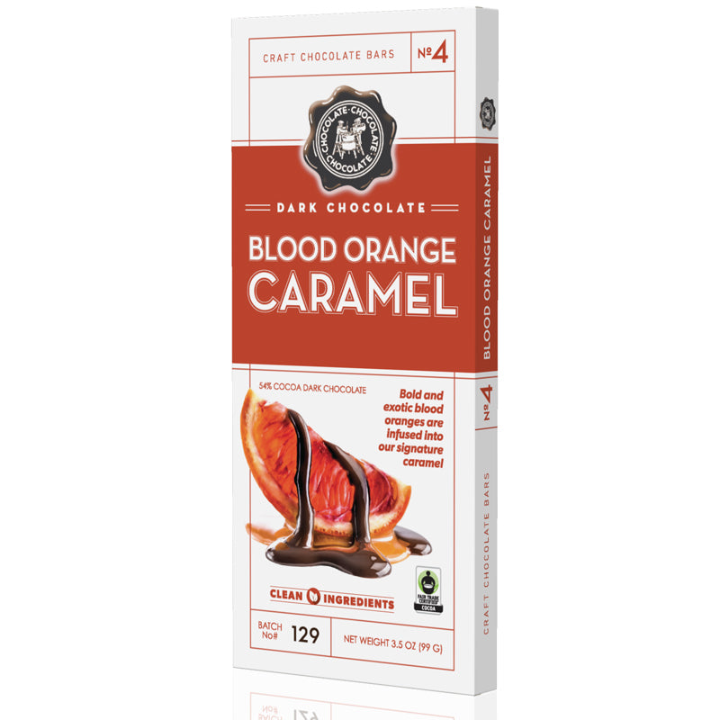 NO 4 - Dark Blood Orange Caramel Bar 3.5 OZ