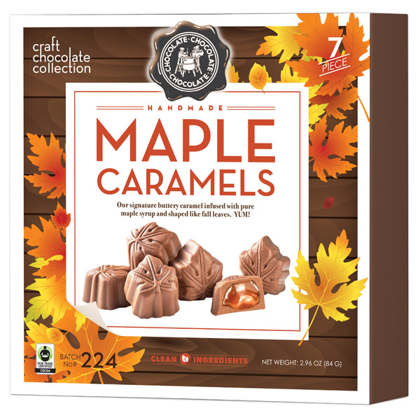 Maple Leaf Caramels - 7 PC