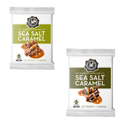 Sea Salt Caramel MINI SQUARES - 50 CT